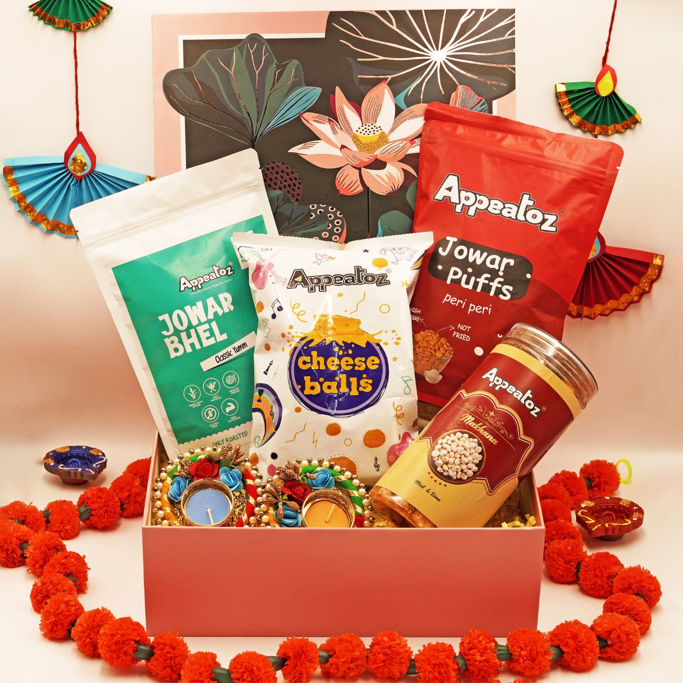 Loaded healthy Snacks Gift Box 280g