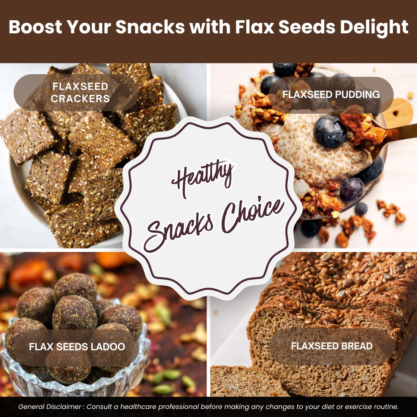flax seeds healthy snacks option