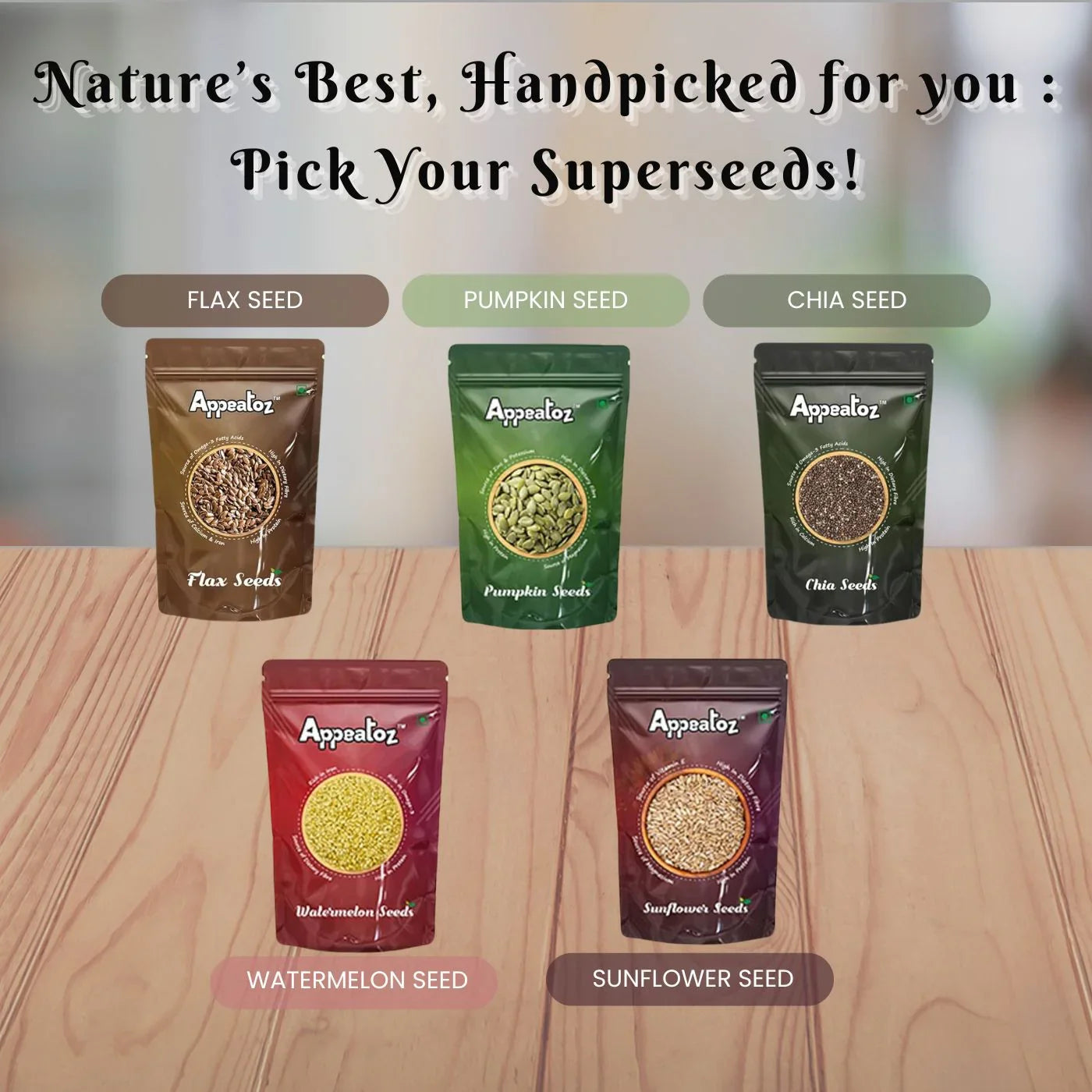 good quality roasted superseeds products