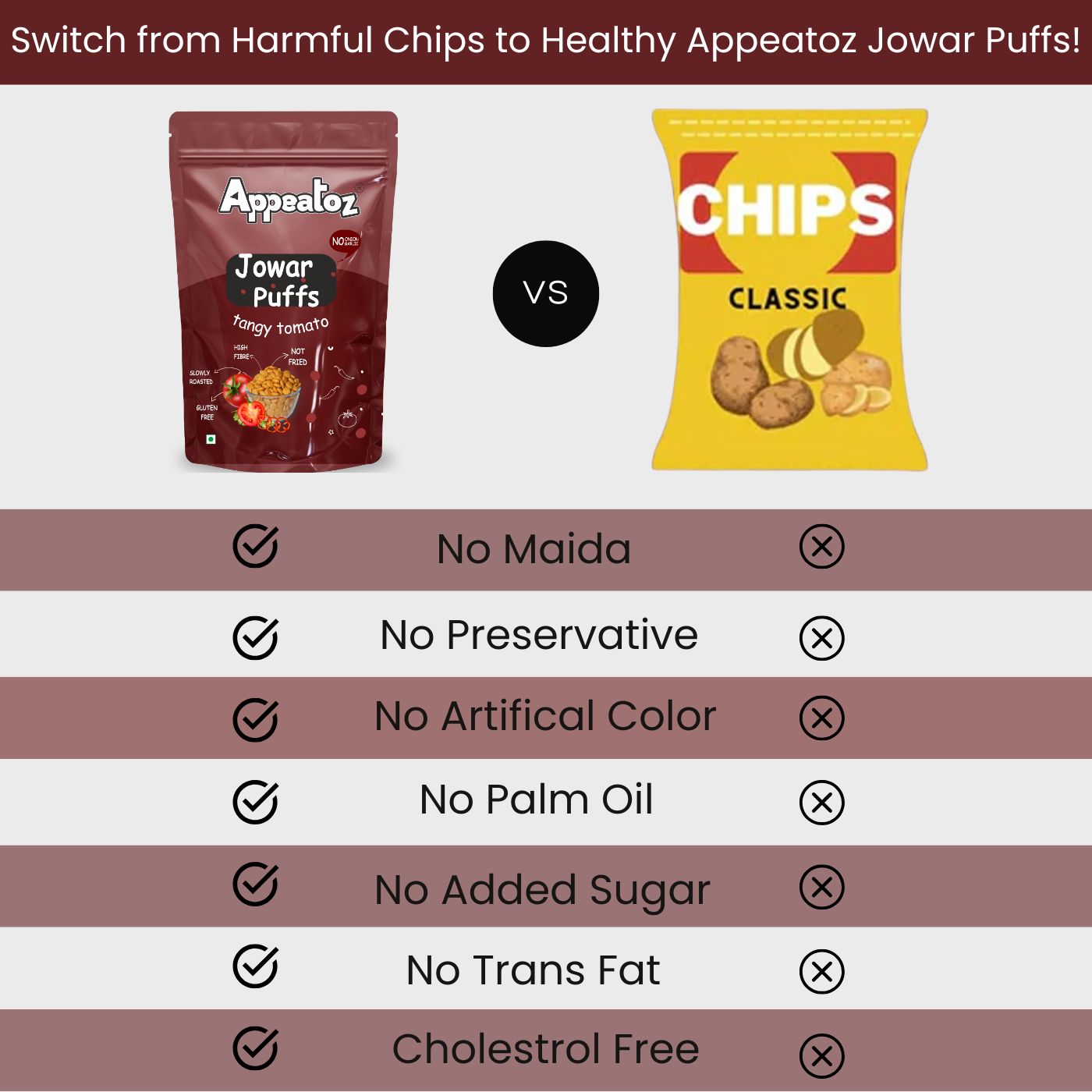 jowar puffs tangy tomato healthy snack alternative to chips