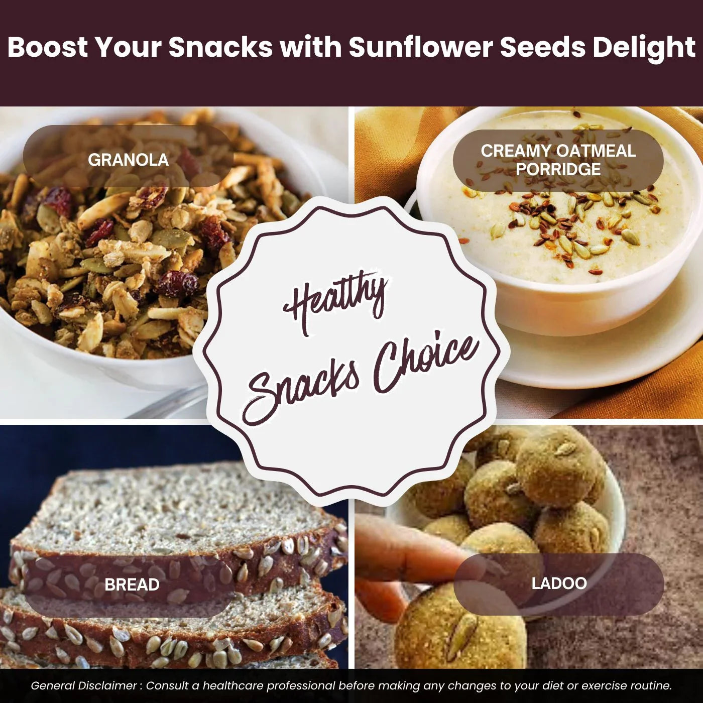 sunflower seeds healthy snacks option