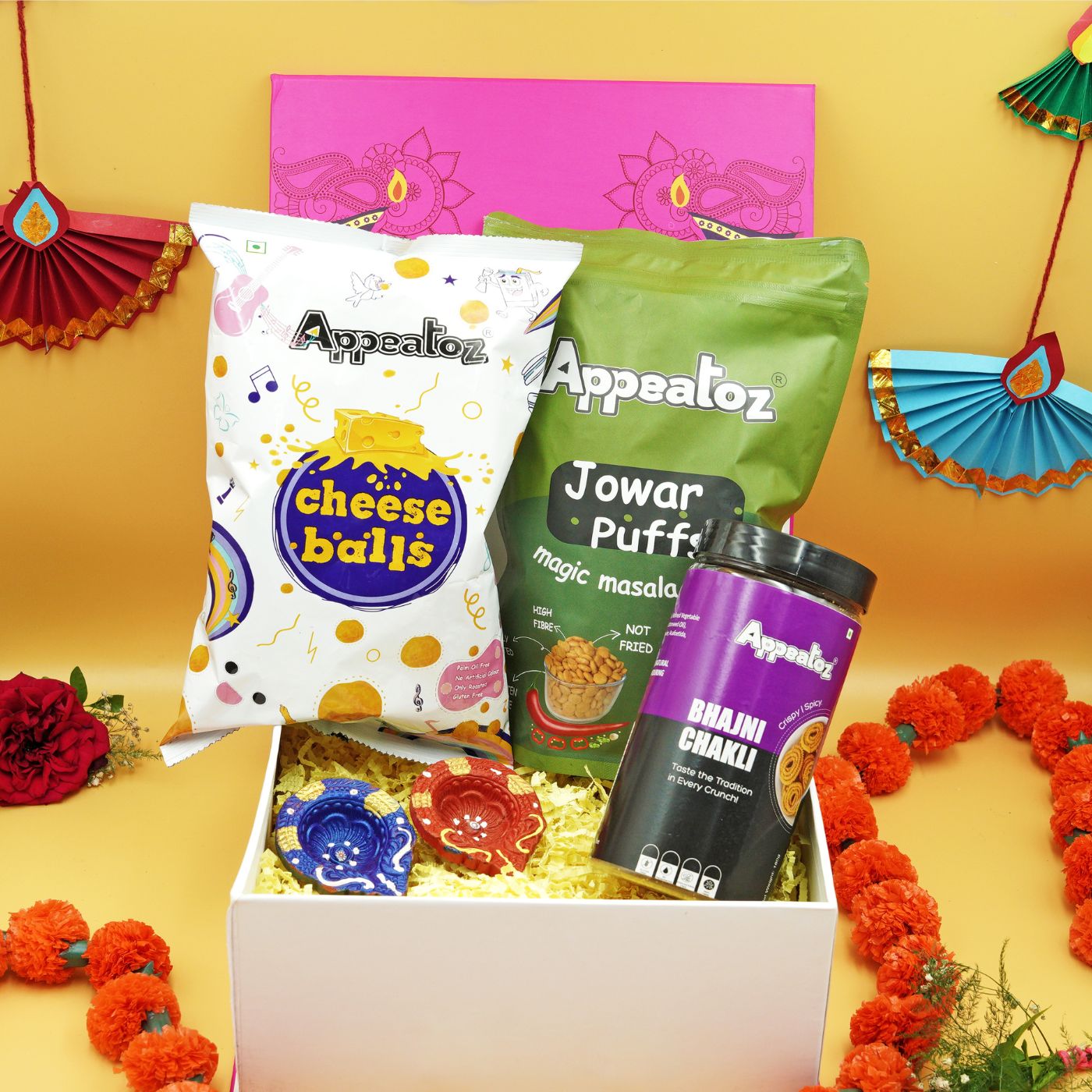 Premium Snacks & Savory Delight Gift Hamper 325g