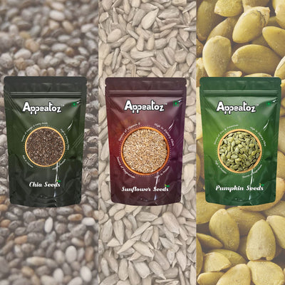 Chia + Sunflower + Pumpkin Seeds 300 g | Triple Superfood Mix