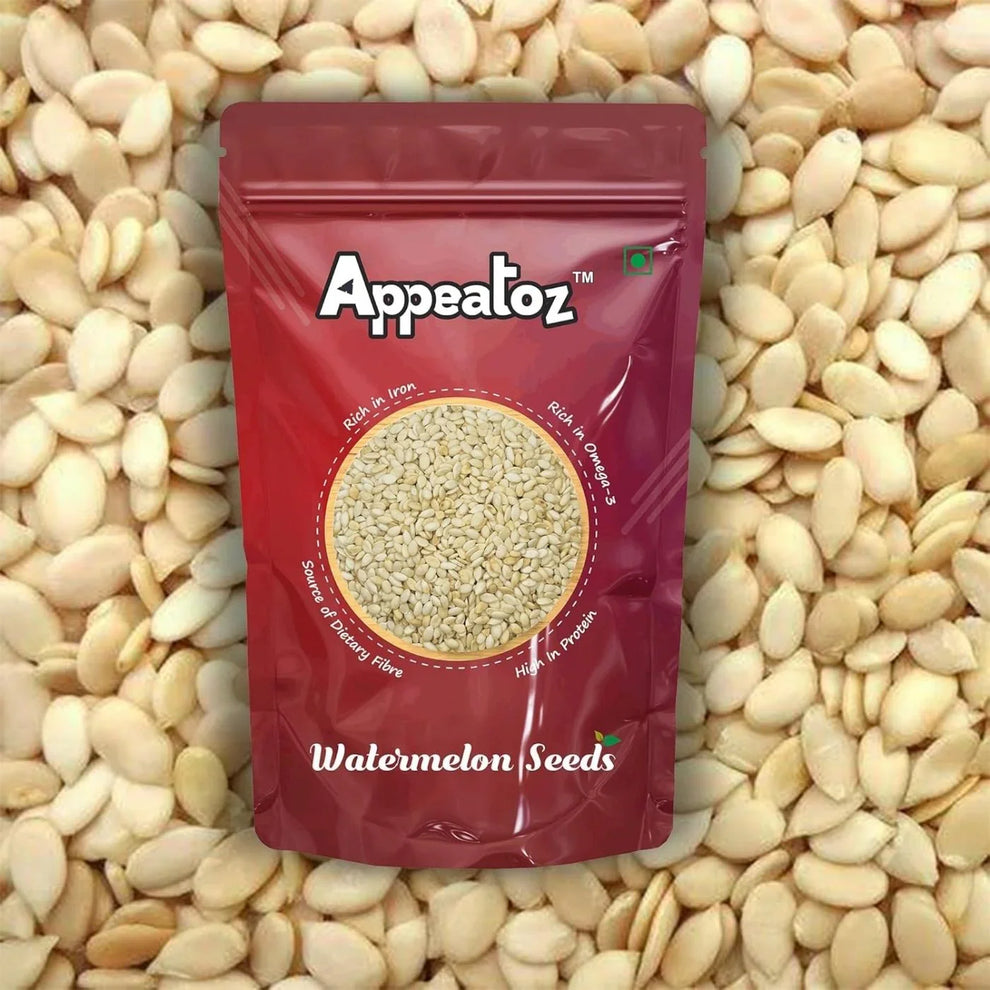 Buy Roasted Watermelon Seeds 100 g | High Protein Snack – Appeatoz