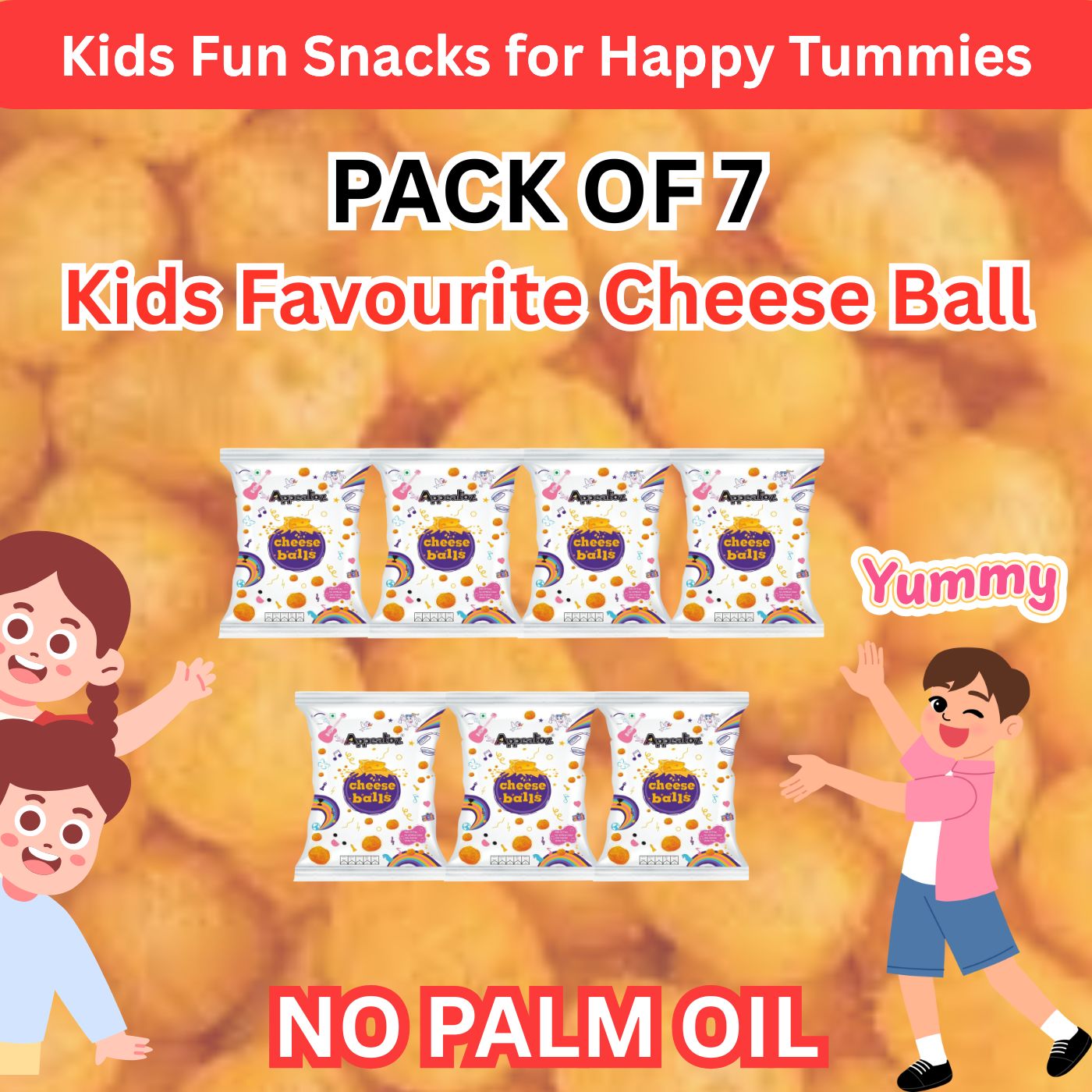 Cheese Ball Kids Favourite Snacks 55 g