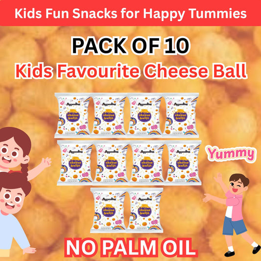 Pack of 10 Cheese Ball 550 g