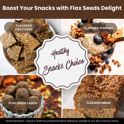 flax seeds healthy snacks option