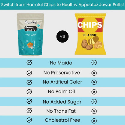 jowar puffs salted healthy snack alternative to chips
