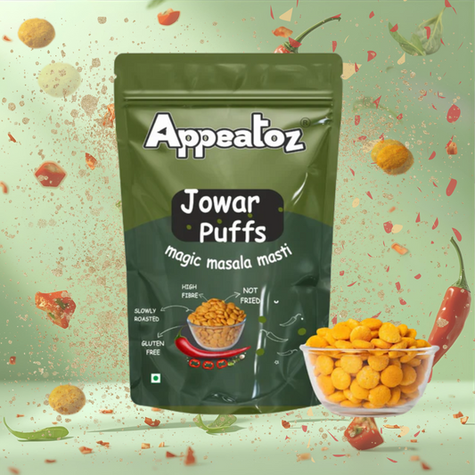 Appeatoz Magic Masala Masti Jowar Puffs 70g