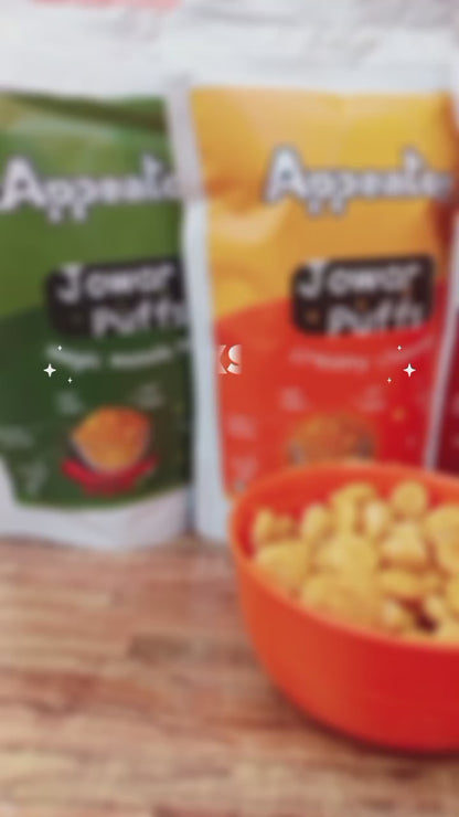 Appeatoz Creamy Cheese Jowar Puffs 70g