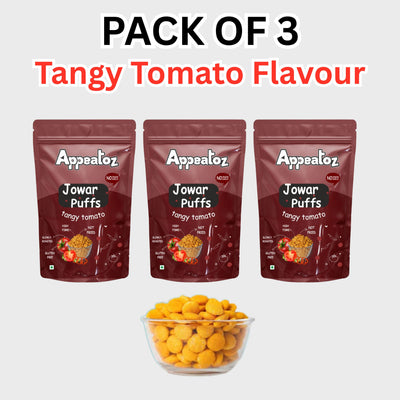 Pack of 3 Jowar Puffs 210 g
